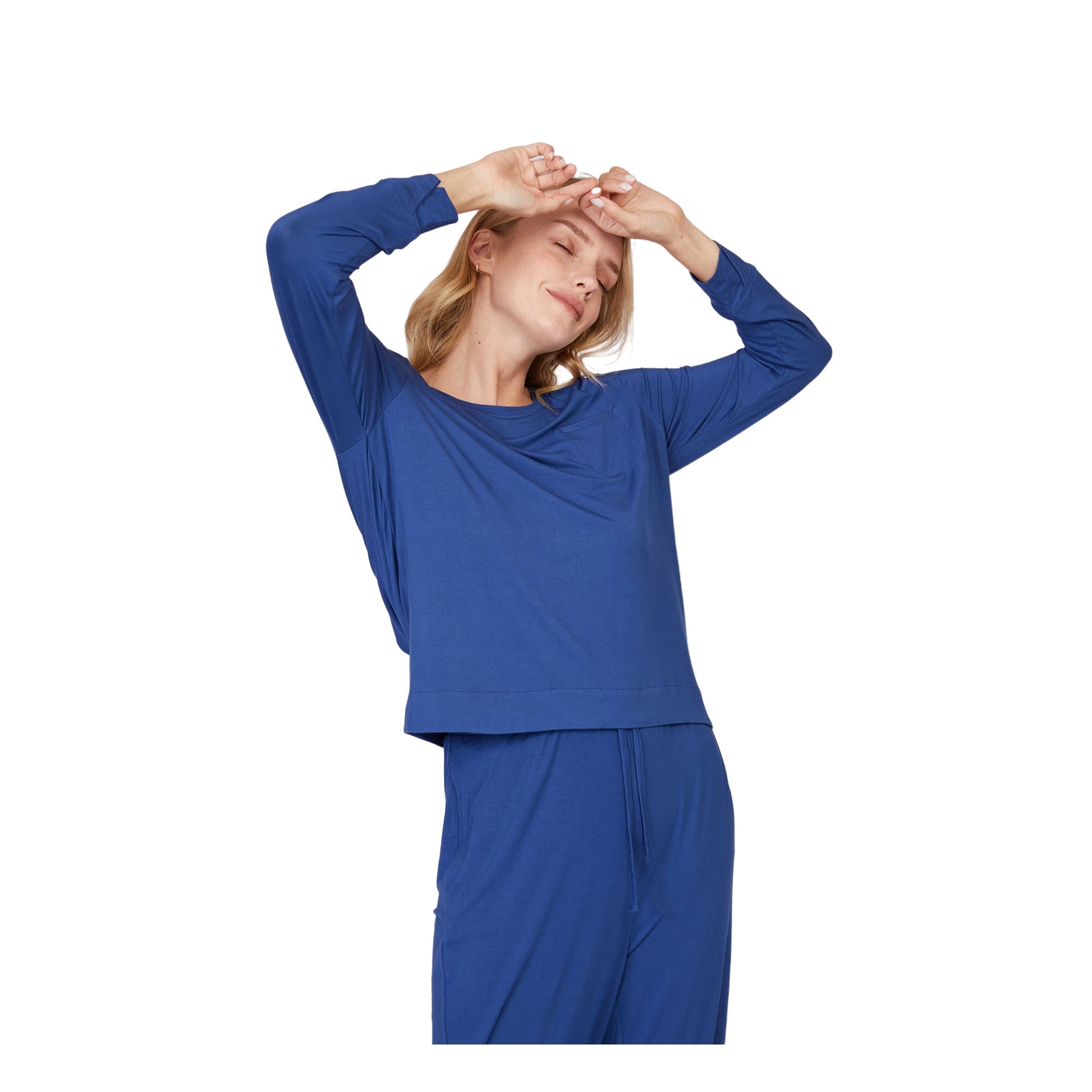 Long Sleeve Bamboo Viscose Loungewear (Set of 2)