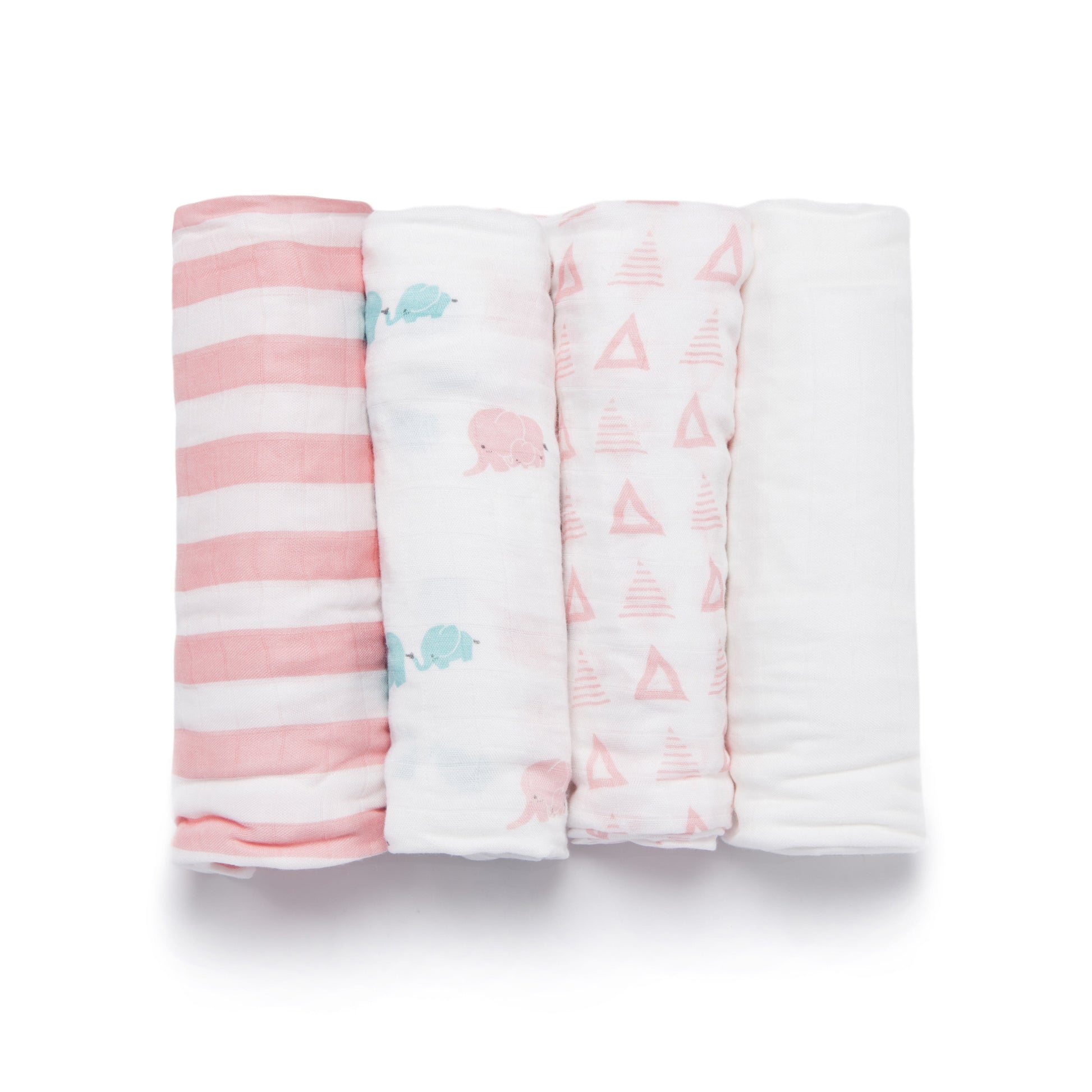 Elephant Bamboo Viscose Swaddle Set - Blankets & Throws - Nine Space