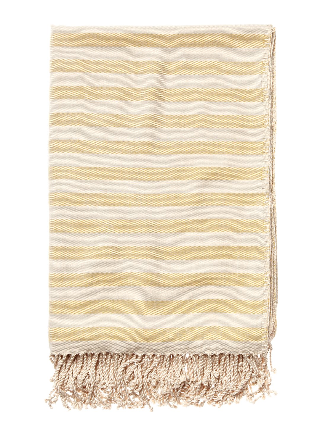 Striped Bamboo Viscose Throw