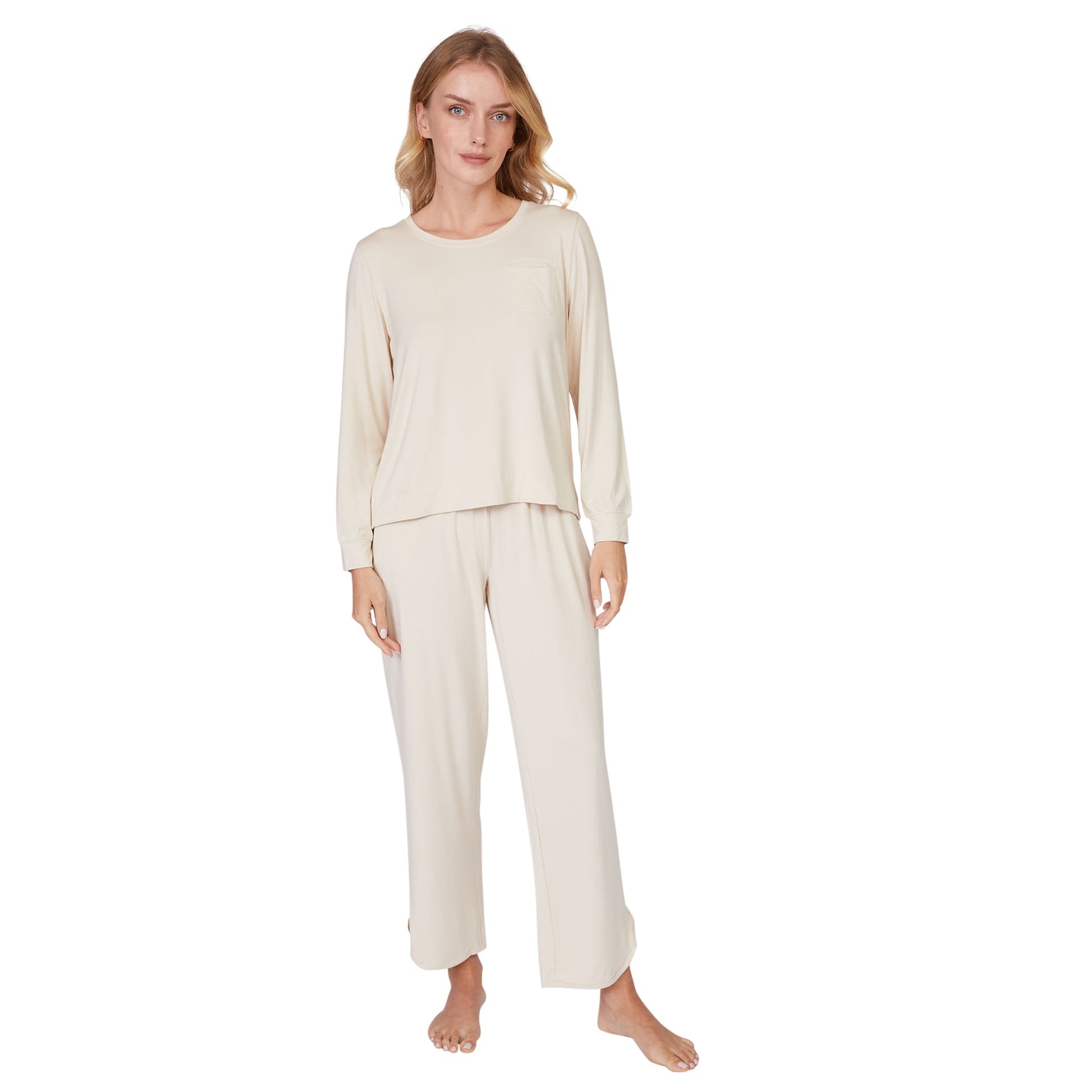 Long Sleeve Bamboo Viscose Loungewear (Set of 2)