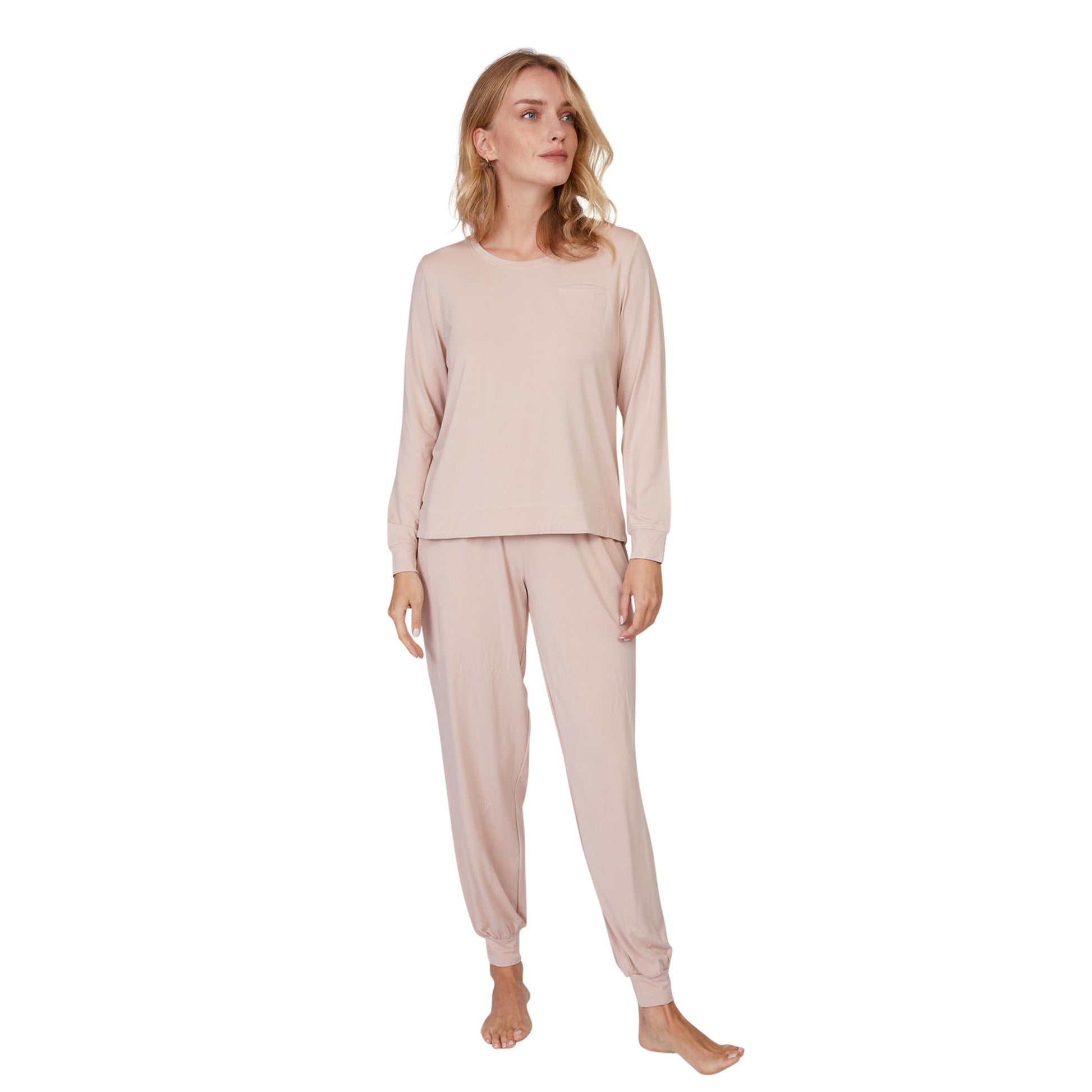 Long Sleeve Bamboo Viscose Loungewear (Set of 2)