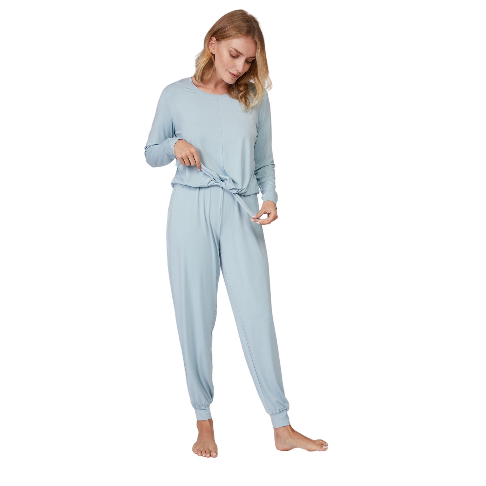 Long Sleeve Bamboo Viscose Loungewear (Set of 2)