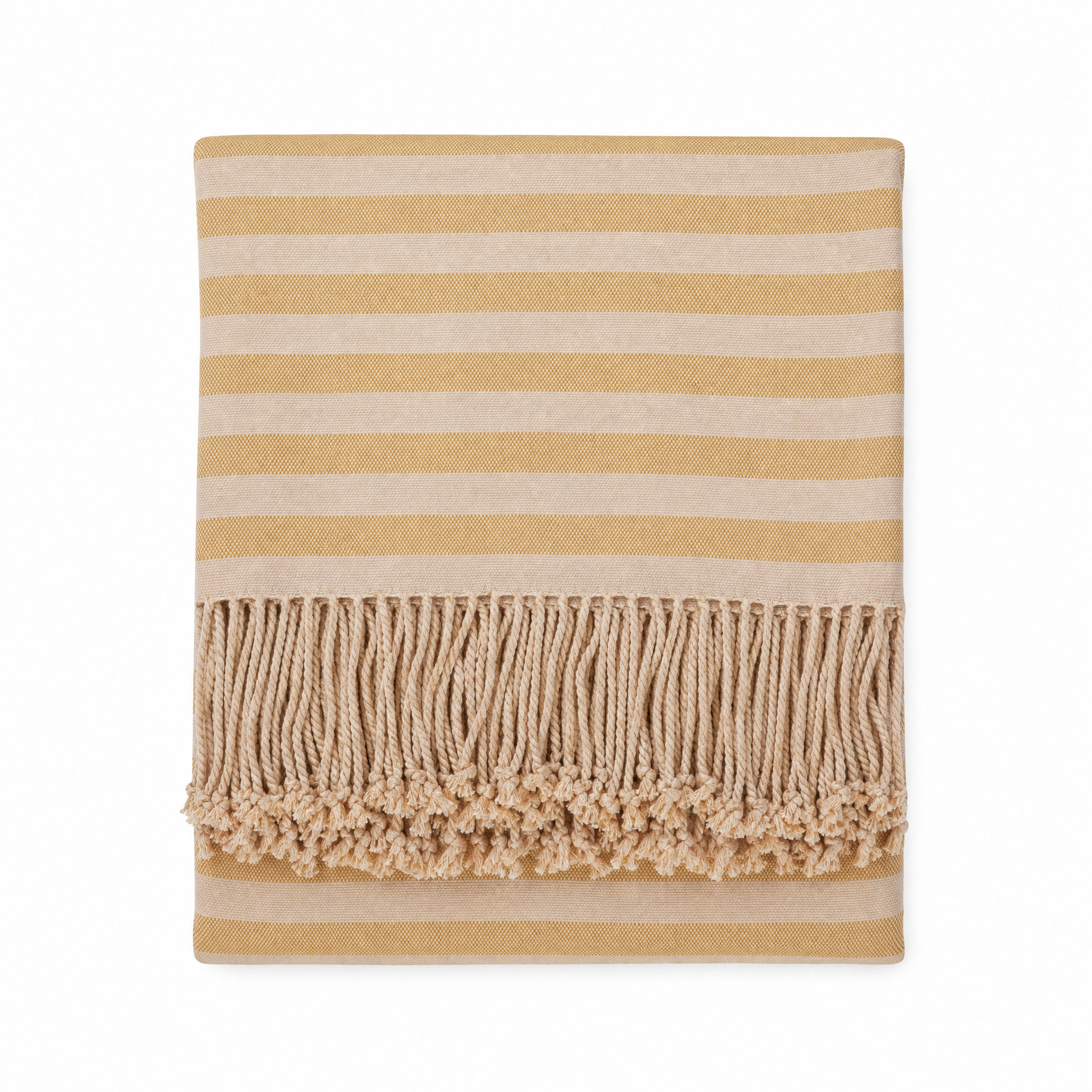 Striped Bamboo Viscose Throw