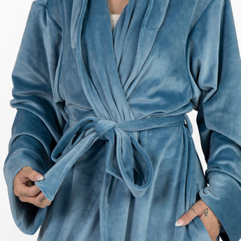 Plush Velour Women's Robe