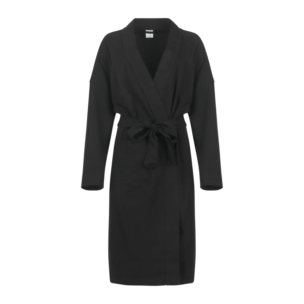 Organic Cotton Knitted Kimono Robe