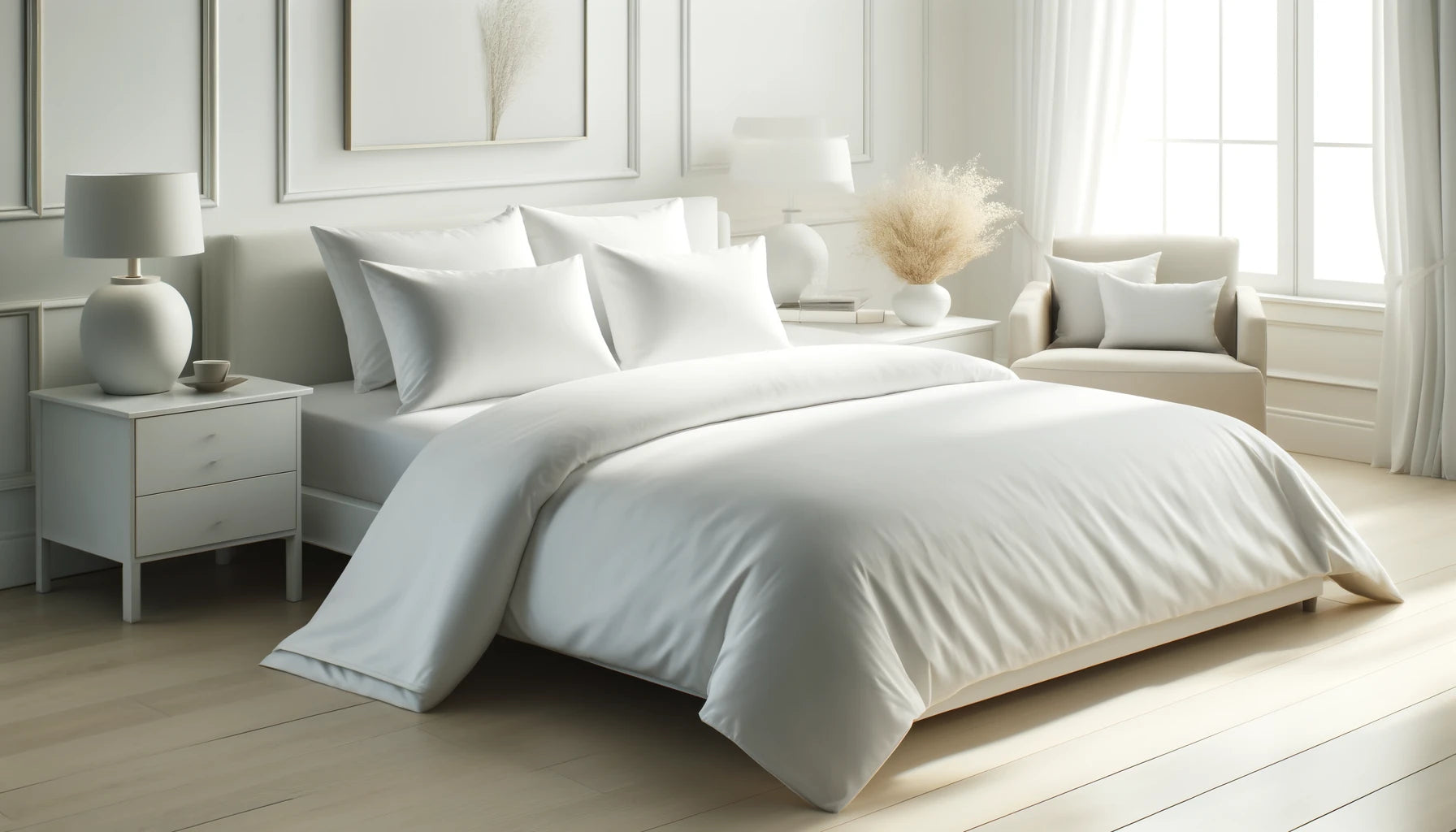 Bamboo Duvet Cover + 2 Shams Set