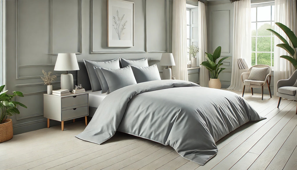 Bamboo Duvet Cover + 2 Shams Set