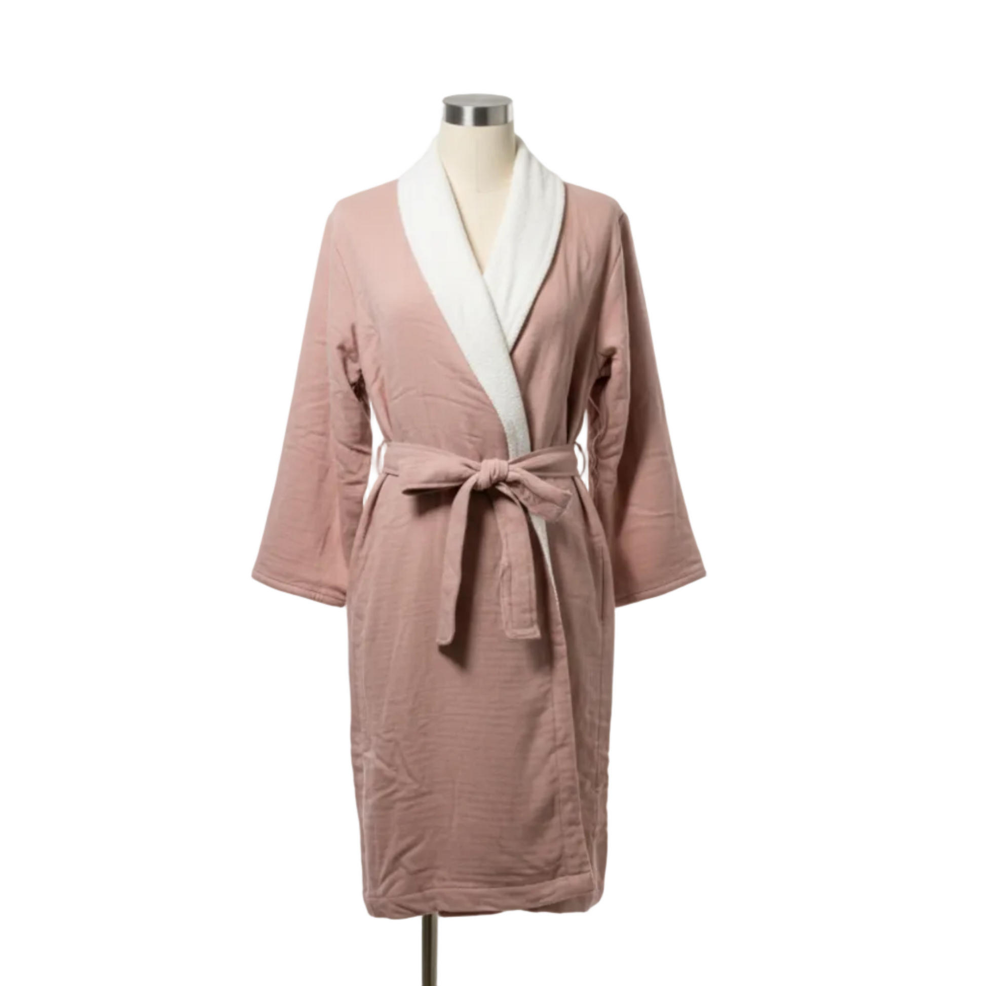 Soluna – Double-Side Muslin/Terry Shawl Robe