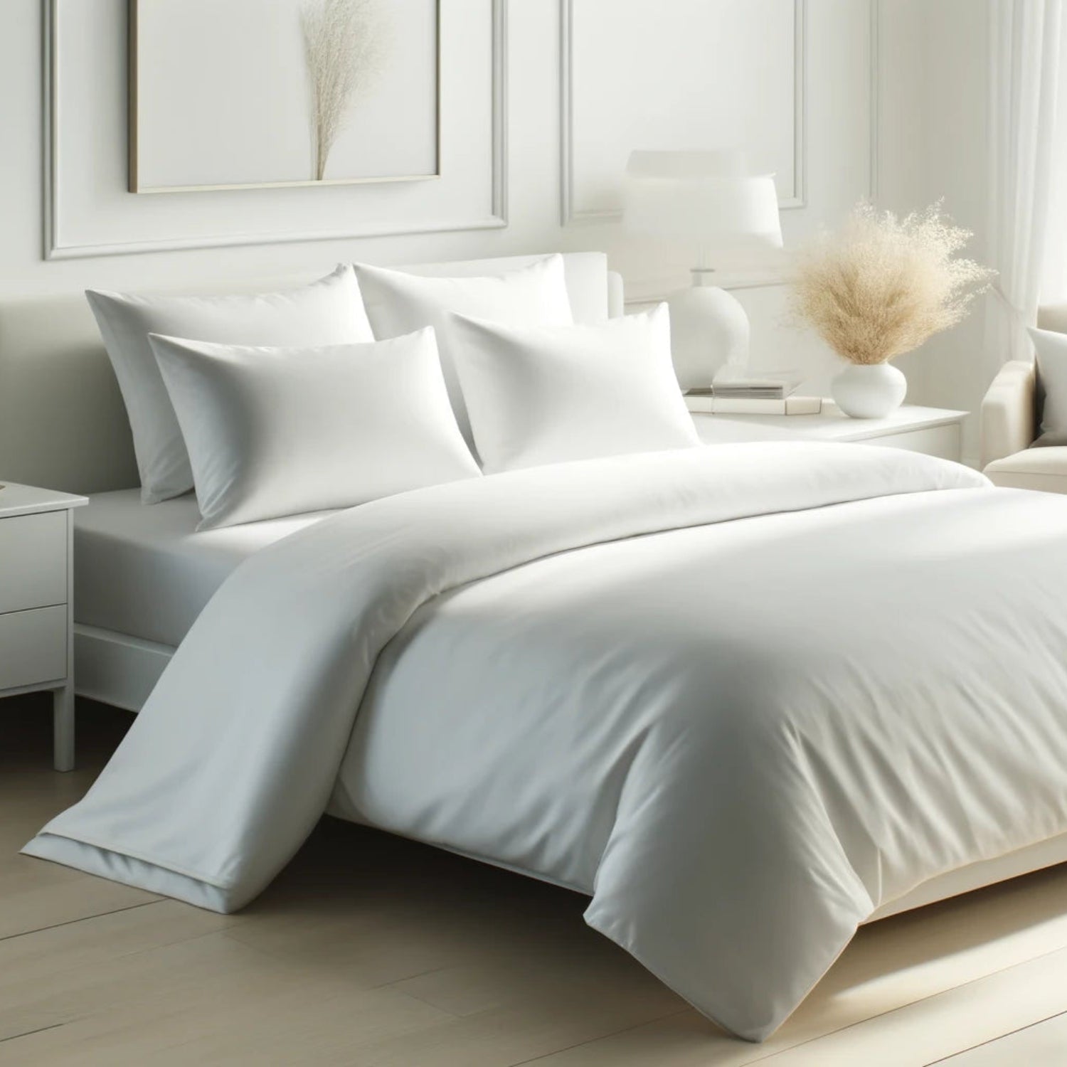 Bamboo Duvet Cover + 2 Shams Set