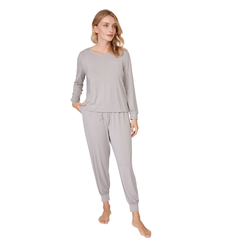 Long Sleeve Bamboo Viscose Loungewear (Set of 2)