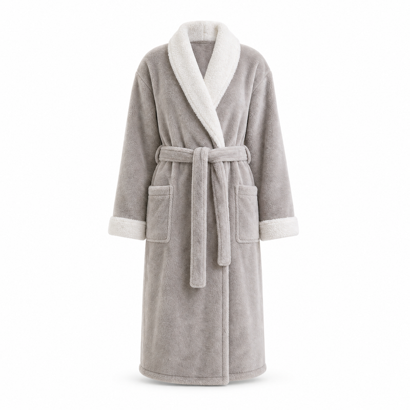 Cloud Soft Sherpa Fleece Robe