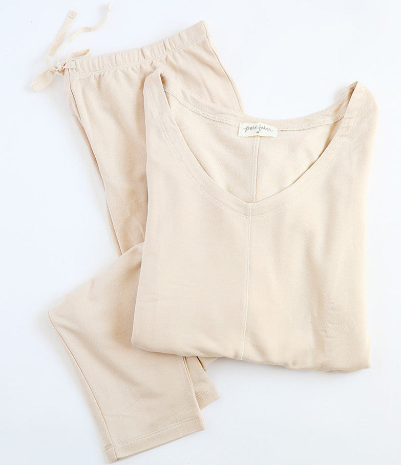 Delilah Short Sleeve Loungewear Set