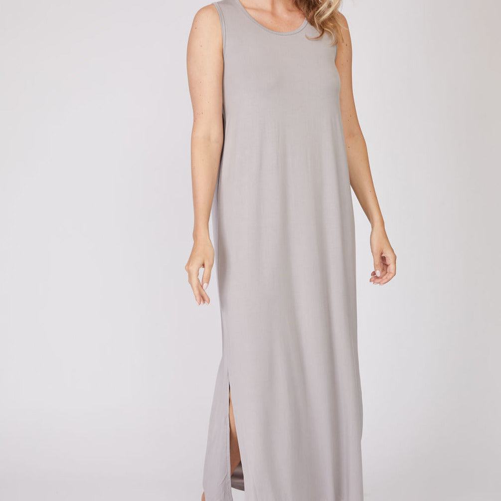 Sleeveless Bamboo Viscose Nightdress