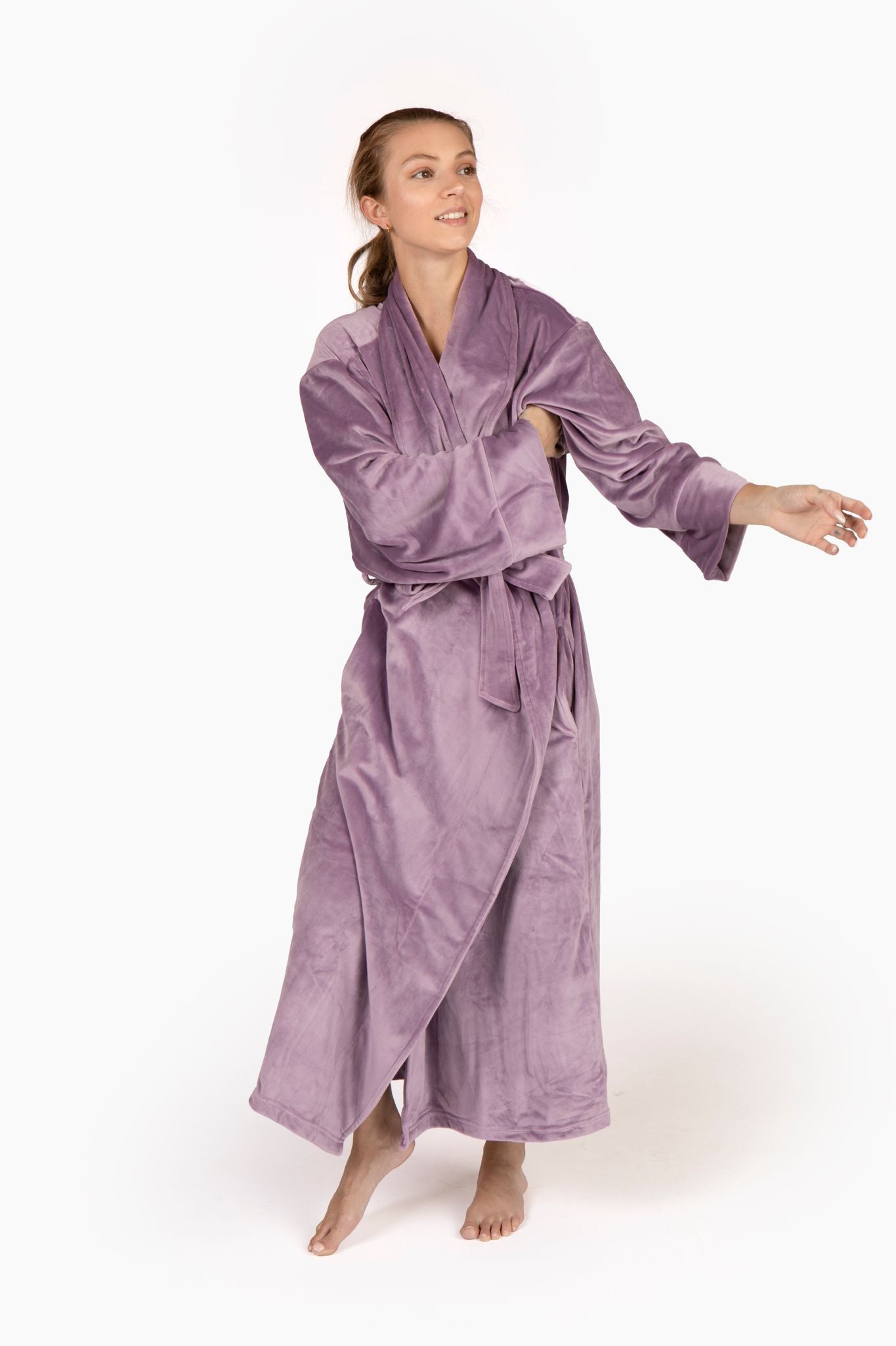 Plush Velour Women's Robe