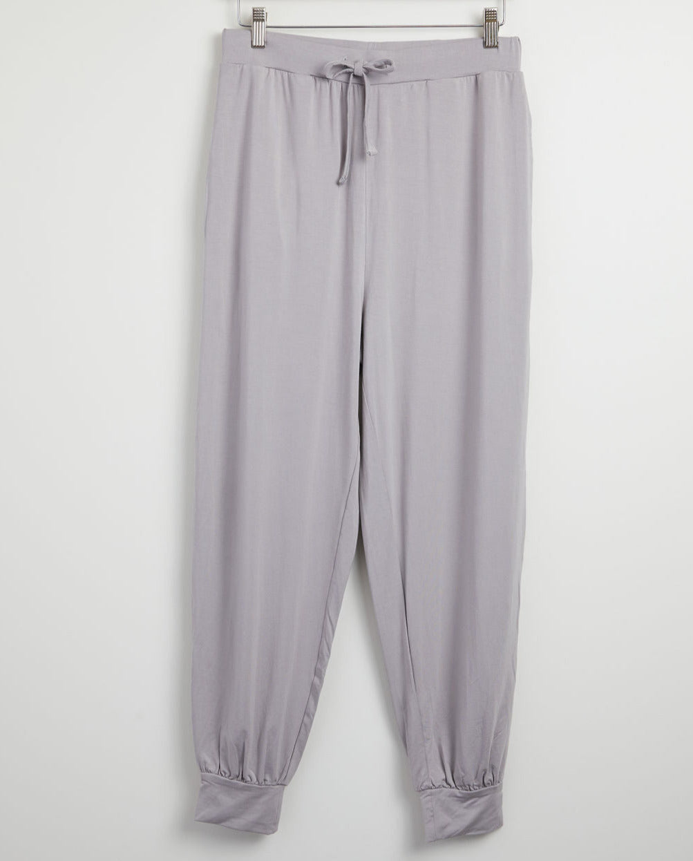 Draped Bamboo Viscose Jogger Pants