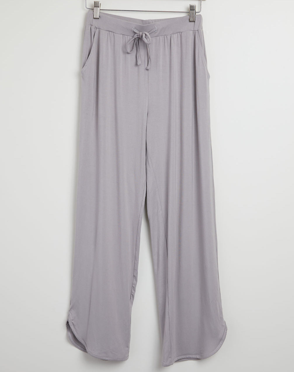 Cropped Bamboo Viscose Jogger Pants