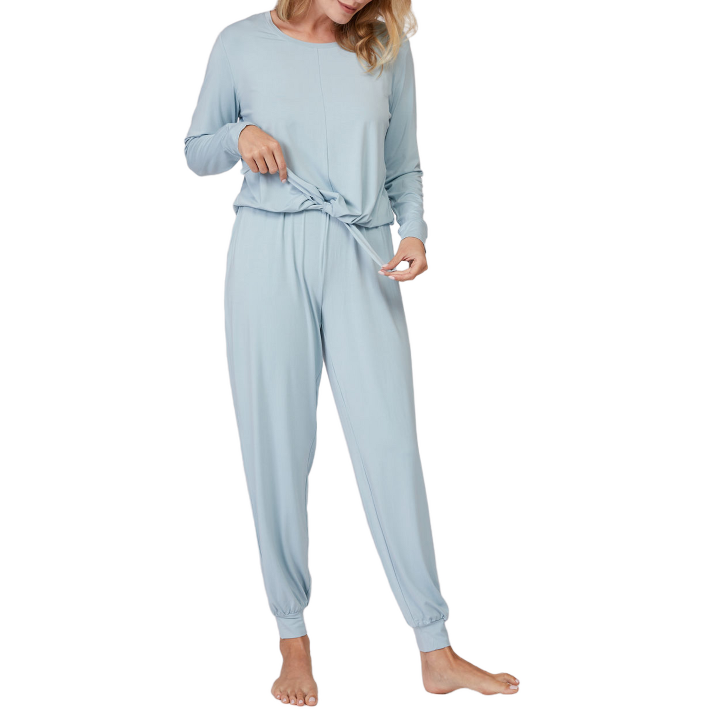 Long Sleeve Bamboo Viscose Loungewear (Set of 2)