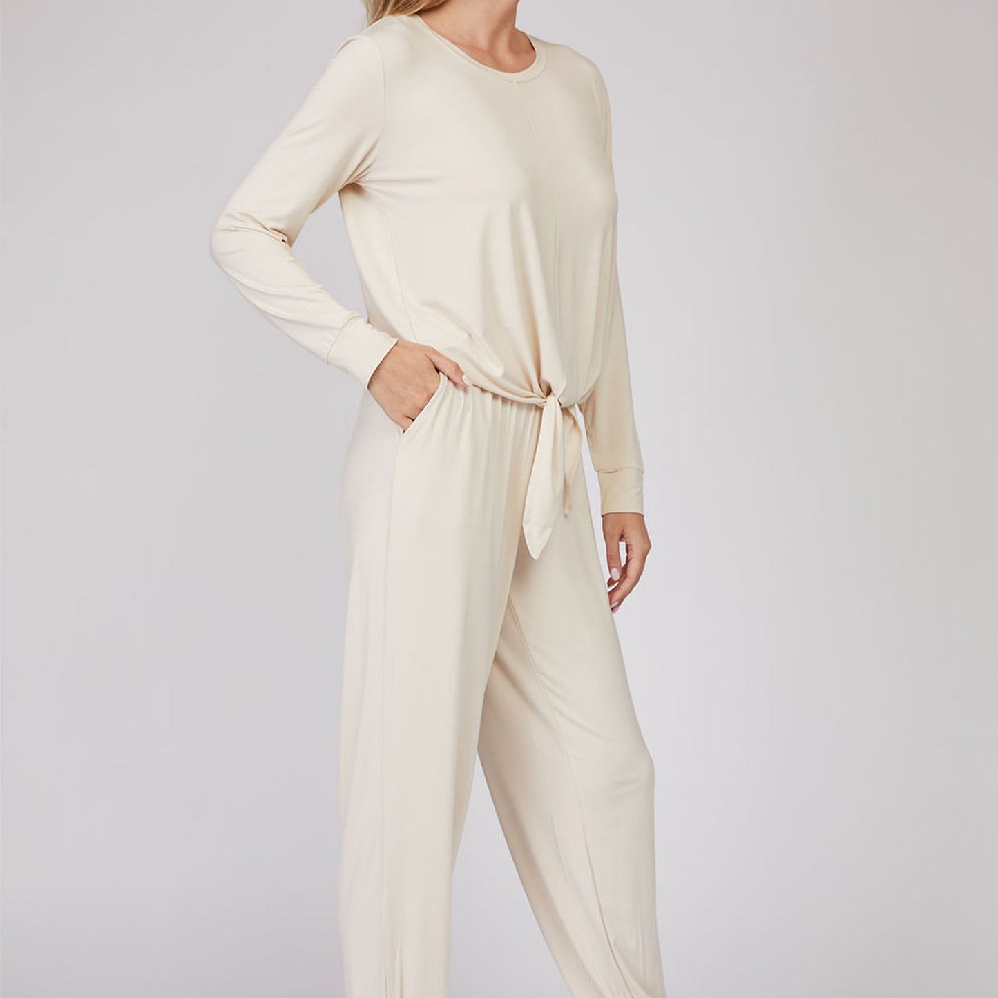 Long Sleeve Bamboo Viscose Loungewear (Set of 2)