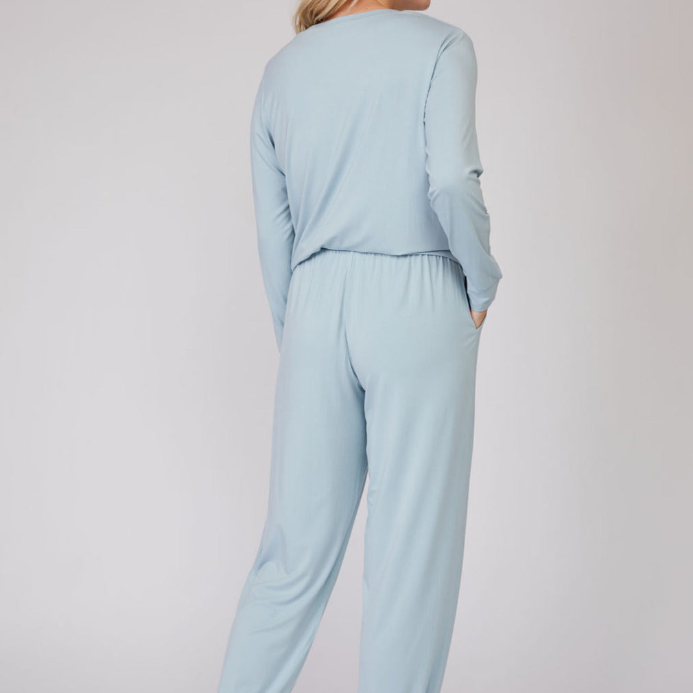 Long Sleeve Bamboo Viscose Loungewear (Set of 2)